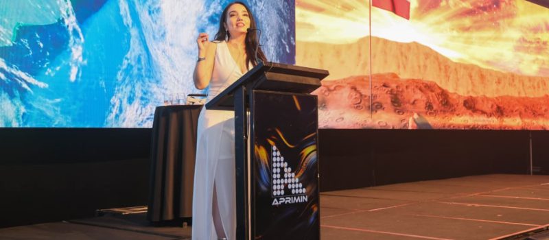 Discurso de Dominique Viera en cena Aprimin 2025